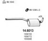 FORD 1571793 Middle Silencer